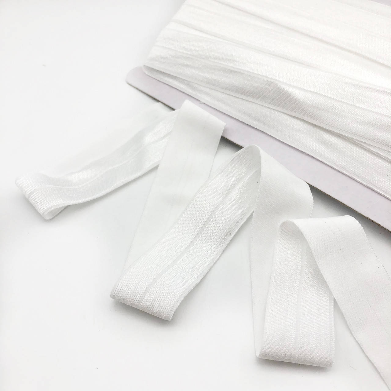 

Лента стрейчевая (Резинка для повязок) белая 2,5 см, Белый