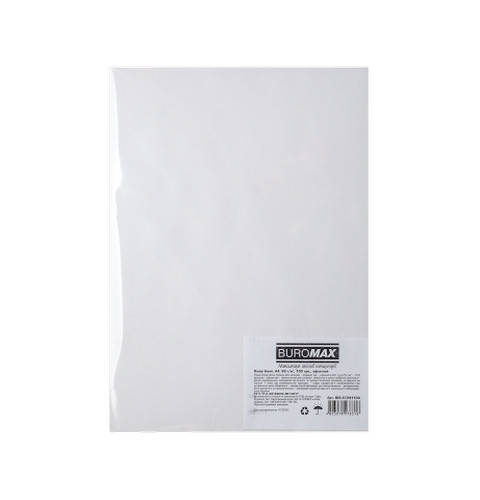 

Бумага офсетная Buromax 100 листов А4 60 г/м2 белый (BM.27241100)