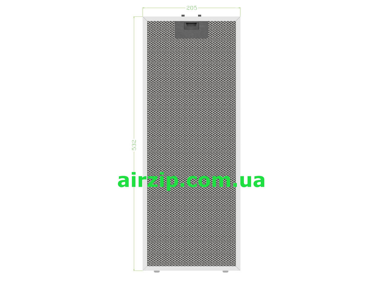 

Фильтр жировой для вытяжки 205 x 532 mm TL 60(1000)