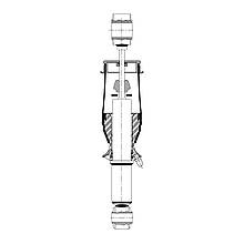 Амортизатор кабіни Iveco 11018CA (BLACKTECH)