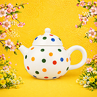 Чайник в горошок | Polkadot Teapot | Китай | Bitterleaf Teas | 90 мл | playful handpainted VG
