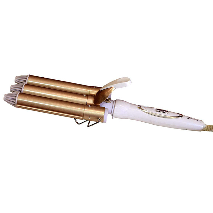 Плойка потрійна професійна для укладання хвилями Jianda JD-016 Professional Hair Curler