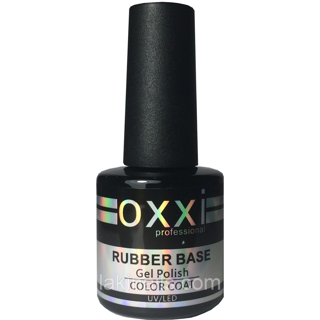 OXXI Ruber Base coat каучукова основа для гель лаку, 15 мл