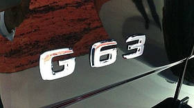 Емблема значок Mercedes W463 G63 на кришку багажника