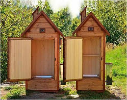 Дерев'яна професійна коптильня холодного та гарячого копчення (повній комплектації)