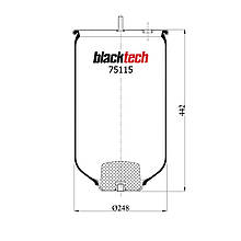 Пневмоподушка RML75115 (BLACKTECH)