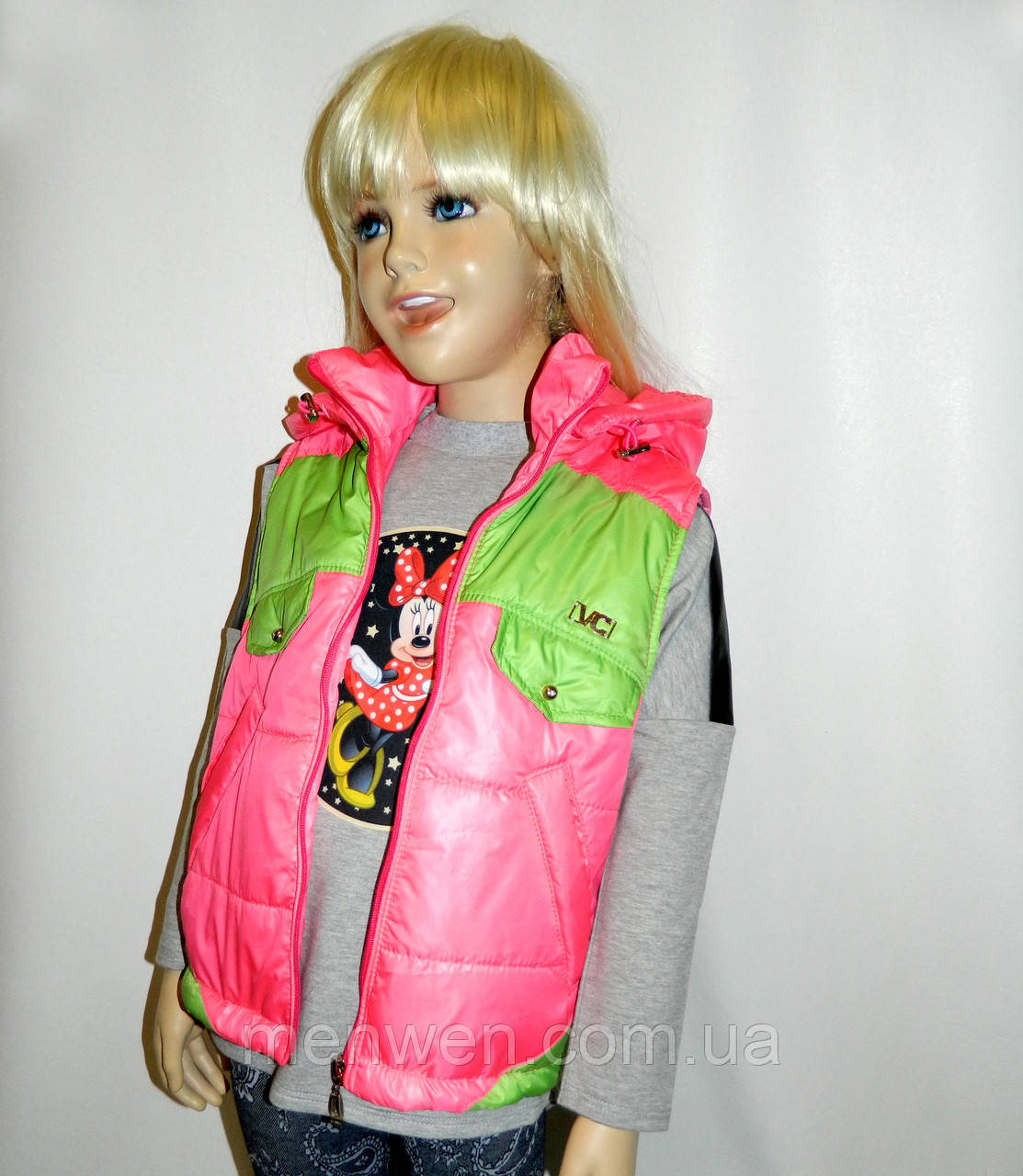 Жилетка для дівчинки (1 - 13 років), фото 1