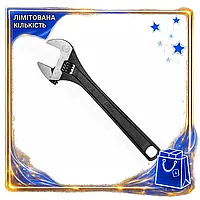 DM Розвідний ключ Intertool специфікація 2.2 300 мм фосфатований для монтажу та демонтажу гайок та бол SPE|LZ