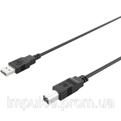 Кабель для принтера USB 2.0 AM/BM 1.0m HP HP_DHC-PT100-1M impulse, фото 1