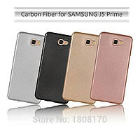 Карбоновый TPU чехол для Samsung j5 Prime.