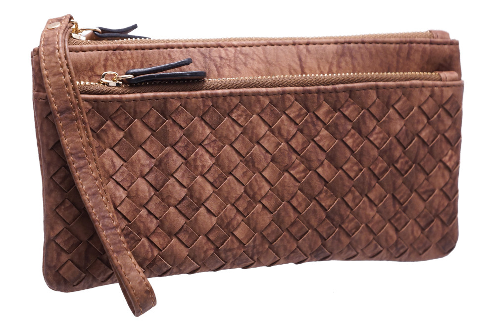 Модний жіночий гаманець A843 brown