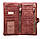 Модний жіночий гаманець TZ1453-1 dark red, фото 3