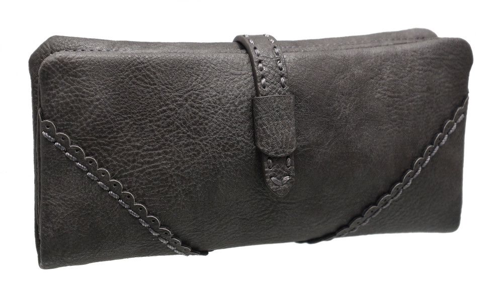 Модний жіночий гаманець TZ1453-1 dark grey