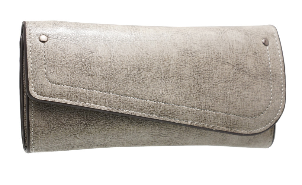 Модний жіночий гаманець TZ1342 light grey