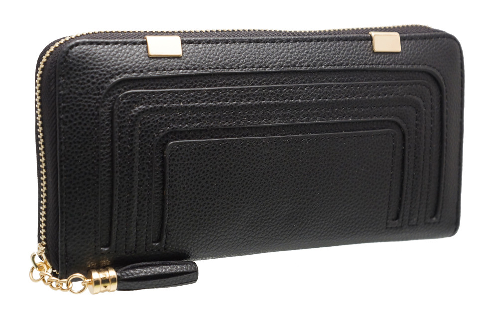 Модний жіночий гаманець A834 black