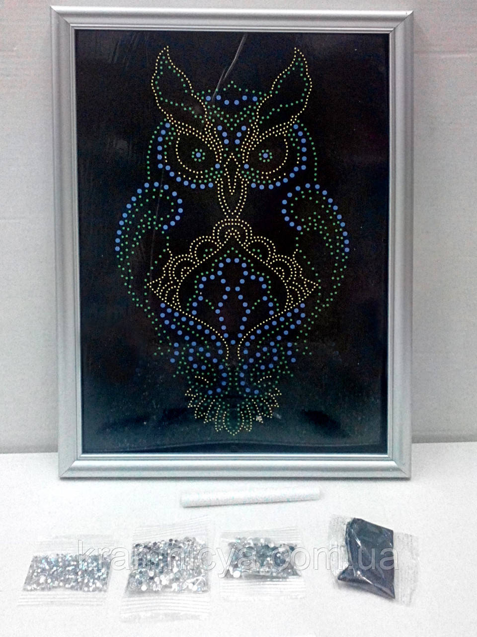 Алмазная живопись, Сова (DAR-01-02) - фото 6 - id-p508558861