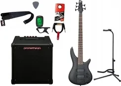 Гитара Gitara basowa Ibanez SR305EB-WK + Wzmacniacz 20W + Kabel + Tuner + Statyw, фото 1