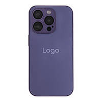 Чохол AG-Glass Matte Camera Lens with Magsafe для iPhone 15 Pro Deep Purple