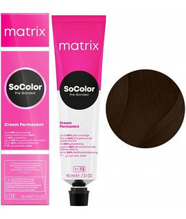 Крем-фарба для волосся Matrix SoColor Pre-Bonded 4N 90 мл. (3474637262273)