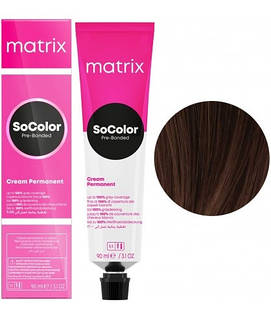 Крем-фарба для волосся  Matrix  SoColor Pre-Bonded 4M  90 мл. (3474637263652)