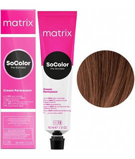 Крем-фарба для волосся  Matrix SoColor Pre-Bonded 6BC 90 мл. (3474637264581)
