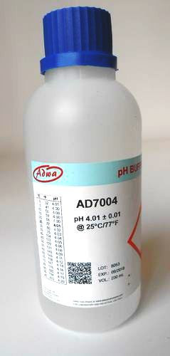 Калибровочный раствор ADWA AD7004 для рН-метров рН 4,01±0,01 Венгрия, 230 ml - фото 1 - id-p508673034