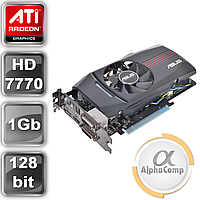 Видеокарта PCI-E ATI Asus HD7770 (1Gb/GDDR5/128bit/HDMI/DVI) БУ