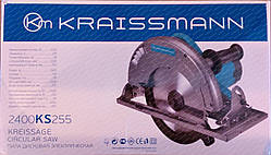 Пила дискова KRAISSMAN 2400KS255