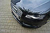 Спліттер Audi A4 B8 (07-11) елерон тюнінг обвіс (V1), фото 3