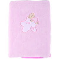 Плед дитячий рожевий для дівчинки, Tuc Tuc LYE, 100х75
