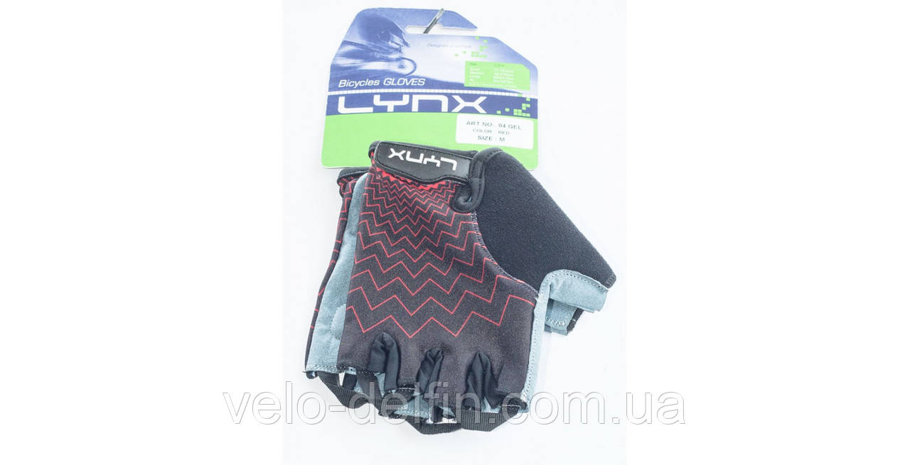 Рукавички Lynx Gel Red