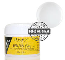 Гель All Season LED/UV GEL Self Leveling CLEAR 28 ml прозорий