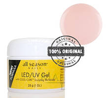 Гель All Season LED/UV GEL 28 ml прозоро-рожевий