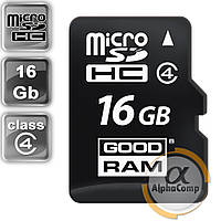 Картка пам'яті microSD 16Gb GOODRAM (M400-0160R11) (class 4)