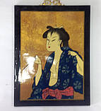 Картина, Японка, 40х30 см, Картини для декору, Японський стиль, Гейша, Дніпропетровськ, фото 3