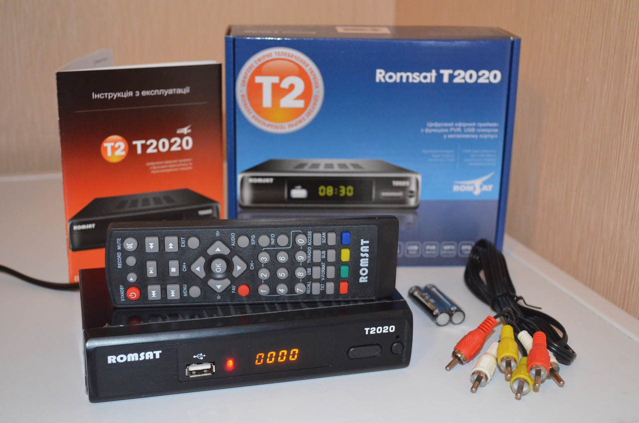 Romsat T2020 - DVB-T2 Тюнер Т2 - фото 6 - id-p405287593