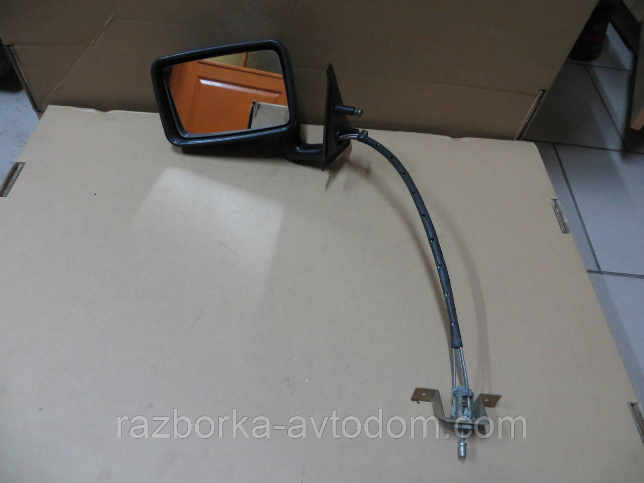 Дзеркало ліве (механ) VW Polo 86C (1981-1994) OE: 867857501A