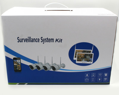 Рег. Камери Dvr Kit Lcd 13 13 1304 WiFi 4ch набір на 4 камер, фото 1