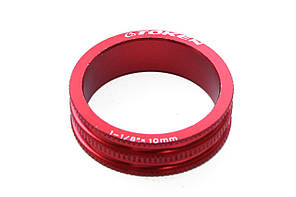 Проставне кільце для кермової Token, червоне, 10 мм