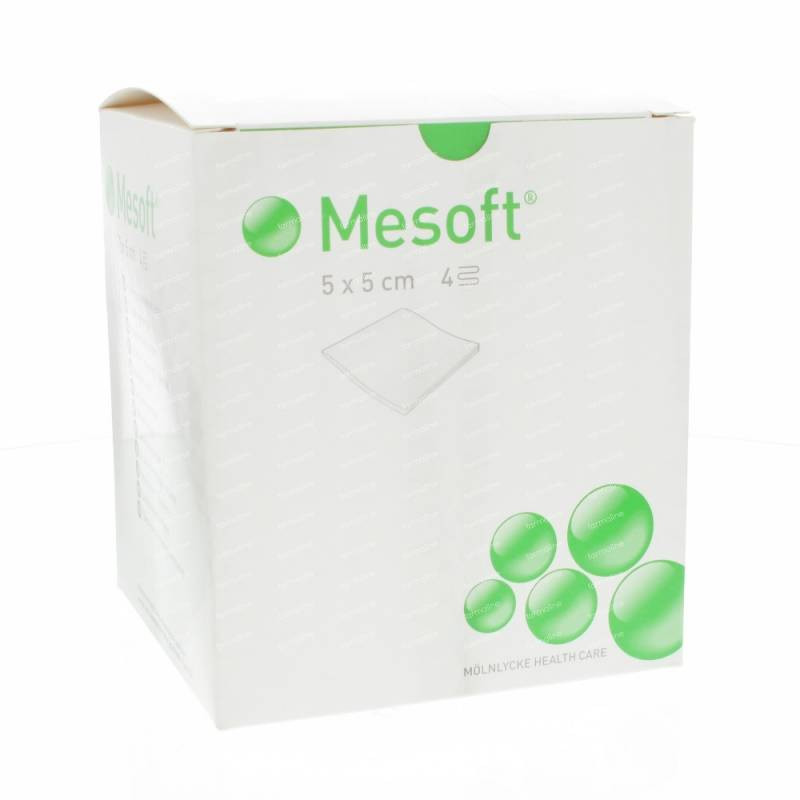 Mesoft / Месофт - салфетки из нетканого материала 5 х 5 см, упаковка 100 шт. - фото 3 - id-p508815745