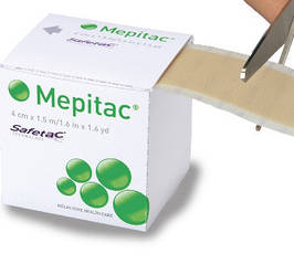 Mepitac Фіксувальний силіконовий пластир 40 мм х 1,5 м