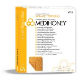 Medihoney Apinate Dressing (Са-Альгинат С Антибактериальным Медом). Размер 10 х 10 см. - фото 2 - id-p508815881