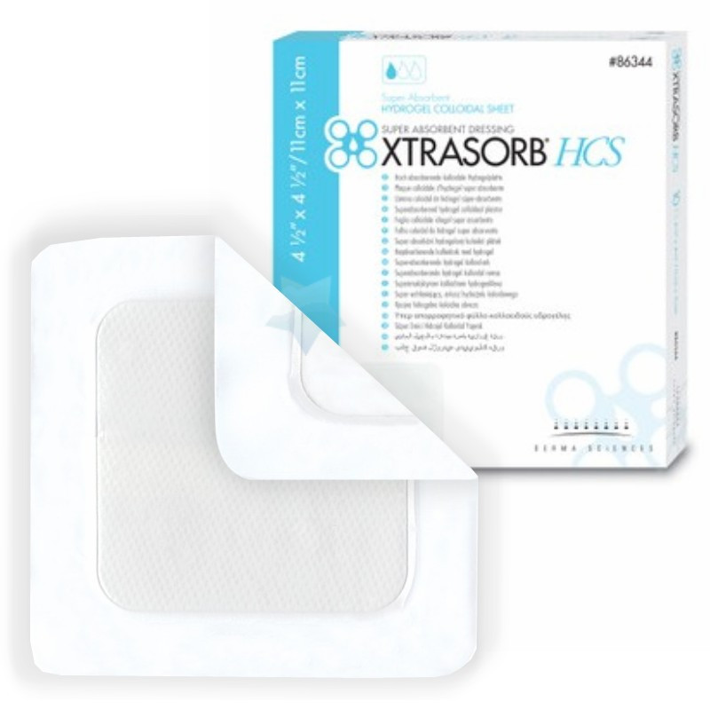 Xtrasorb HСS (Супер Абсорбирующая Гидроколлоидная Повязка). Размер 11 х 11 см - фото 2 - id-p508815890