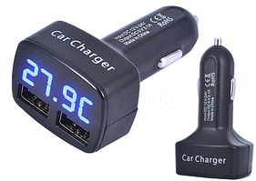 Термометр зарядний вольтметр в авто