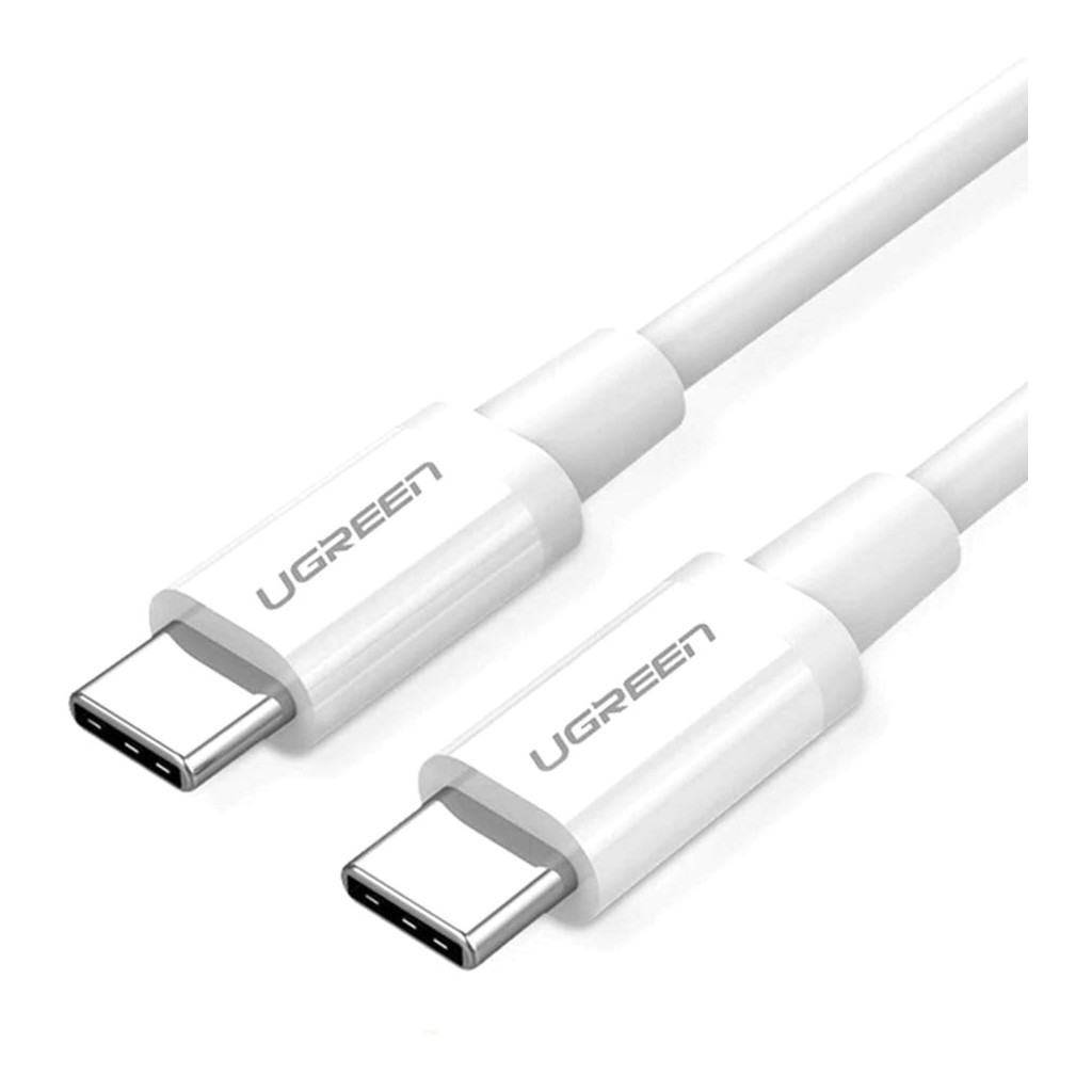 Дата кабель USB-C to USB-C 2.0m 18W US264 White Ugreen (60520), фото 1