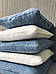 Чохол для подушки в'язаний Ohaina 40х40 Powder Blue, фото 4