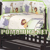 Защитные бортики защита ограждение охранка бампер для детской кроватки в на детскую кроватку манеж 3150 Салато