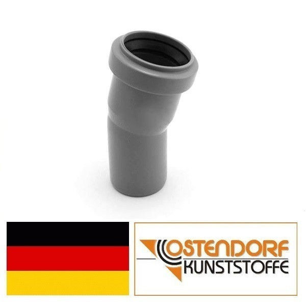 OSTENDORF (Німеччина), HTB коліно 50х15, для внутрішньої каналізації
