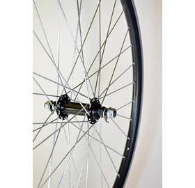 Велоколесо. 24" чорне переднє. Велоколеса. Вело колесо. Колесо велосипеда.