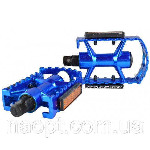 Купить Педали для велосипеда. Алюминиевая синяя. Педали вело. Педаль ...